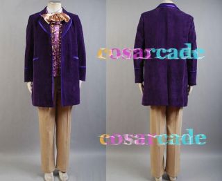 Willy Wonka and the Chocolate Factory 1971 Costume   Coat,Vest,Bow Tie