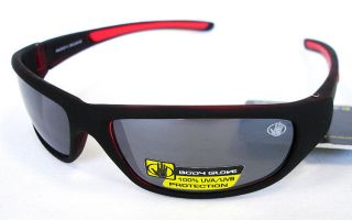 BODY GLOVE Mens Sport Sunglasses CONCHAL AC BLK/RED   New!