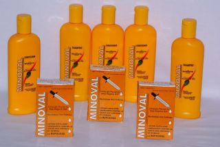 Minoval Hair Regrowth Treatment / Shampoo / Conditioner w/Almond Oil