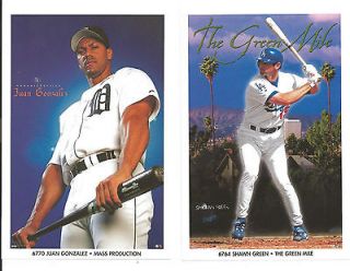 Shawn Green costacos mini POSTER CHICAGO cubs baseball The Green 