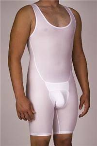 COMPRESSION BODYSUIT MIRDLE MEN COMPRESSION SHIRT SUIT MADE IN USA TOP 