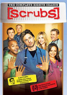 Scrubs   The Complete Eighth Season DVD, 2009, 3 Disc Set