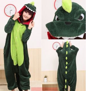 Dinosaur Kigurumi Pajamas Cosplay Costume Unisex Adult Onesie 