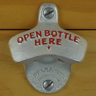 OPEN BOTTLE HERE Starr X Wall Mount Bottle Opener NEW