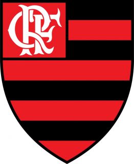 Flamengo FC Brazil Soccer Football Sticker 4 x 5