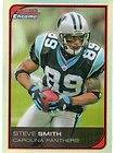 2006 BOWMAN CHROME STEVE SMITH REFRACTOR PANTHERS WR