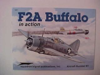 Squadron Signal F2A Brewster Buffalo In Action