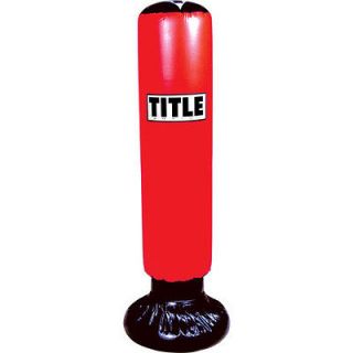TITLE BOXING INFLATABLE PUNCHING BAG mma heavy speed kids