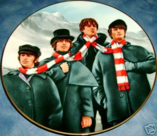The Beatles Help Bradford Exchange DELPHI Plate