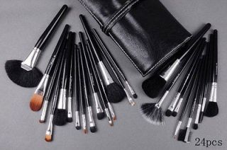   Cosmetic Makeup Artist Brushes Set Tool Kit + Belt Roll Up Bag A#