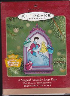 2001 Hallmark A Magical Dress For Briar Rose Disney Sleeping Beauty 