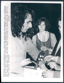 1969 Singer & Ukulele Player Tiny Tim Packs Belongings Teenager Fiance 