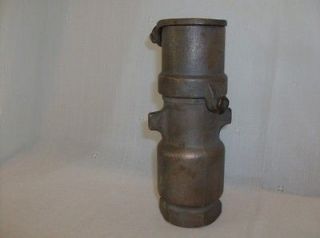 Fire Hose Nozzle Connector Buckner Brass Antique 8 1/2 long Part 