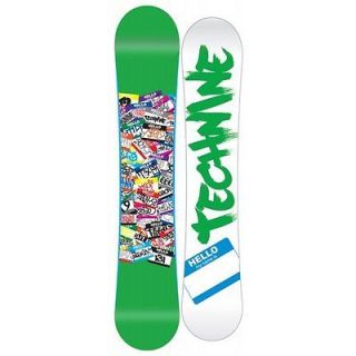 New 2012 Technine Young Gun Snowboard 138 Green