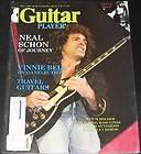 Guitar Player Magazine July 1982 Neal Schon Journey, Vinnie Bell