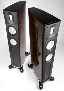 Raidho Acoustics C2.0 High End Speakers   Walnut burl finish