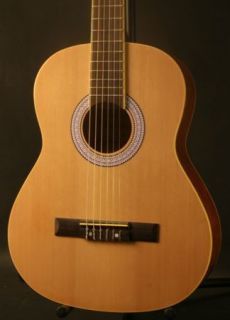   Acoustic Classical 3/4 children/ travel size Guitar Burl mahogany
