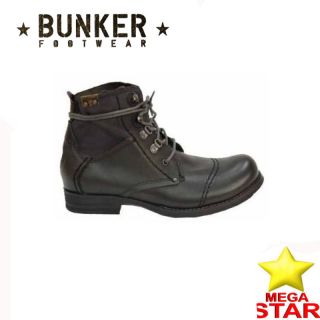 leather bunker boots in Mens Shoes