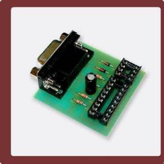 PIC + E Eprom programmer for PIC16F84 and 24xxx eeproms