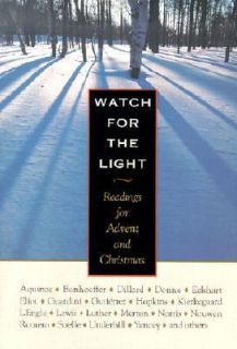 Watch for the Light Readings for Advent and Christmas by C. S. Lewis 