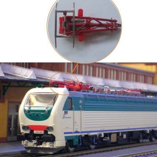 1PC HO Scale single arm Locomotive FS Pantograph For ACME E403.00x 