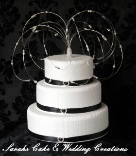 Large Fountain Cake Topper   Wedding Birthday Anniversary