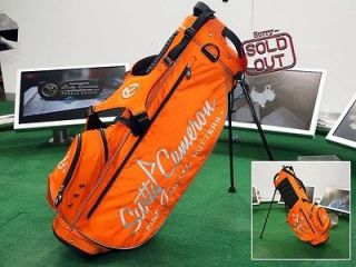 Scotty Cameron Orange Pin Flag Circle T Stand Bag For Tour Use Only 