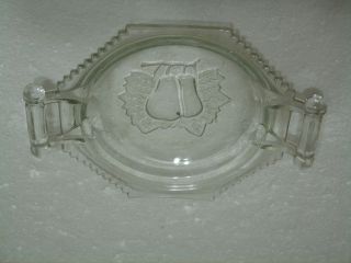 JEANNETTE GLASS BALTIMORE PEAR BUTTER DISH BOTTOM ONLY