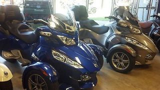   Blue 2012 Can Am Spyder RTS RT S SM5 MANUAL Can Am BRP Tour rt CAN AM