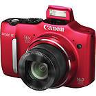 Canon PowerShot SX160   16MP Digital Camera 6801B001 Red   NEW