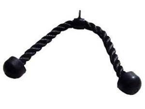 Tricep Press Down Rope Cable Attachment Gym Heavy Duty