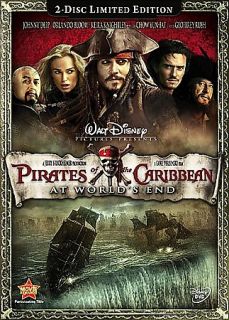 Pirates of the Caribbean At Worlds End DVD, 2007, 2 Disc Set, LIMITED 