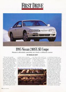 1995 Nissan 240SX SE Coupe   Classic Article D109