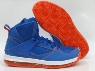 Nike Jordan Flight 45 Hi Max Carmelo Anthony Blue Orange Sneakers 