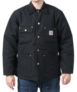 Carhartt Chore Coat  Mens winter work Jacket   Black