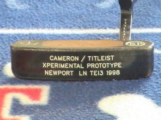 Scotty Cameron Xperimental Prototype Newport Long Neck TEI3 1998 