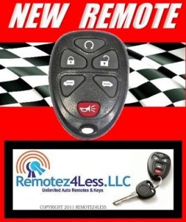 NEW GM REMOTE START KEYLESS ENTRY KEY FOB CLICKER TRANSMITTER 15114376 