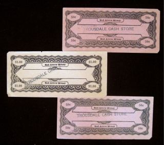 Red Arrow Money Coupons Springfield Illinois Trousdale Cash Store 