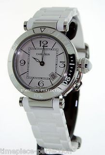 Cartier Pasha Seatimer Ladies White W3140002 Watch