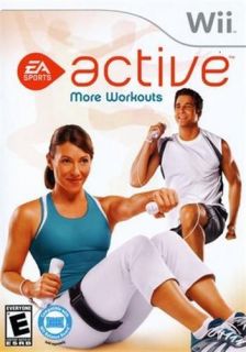 WII GAME EA SPORTS ACTIVE MORE WORKOUTS BRAND NEW