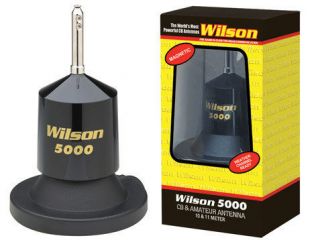 WILSON 5000T BASE LOADED TRUNK LIP CB RADIO ANTENNA Removable coil 26 