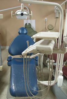 dec Cascade 1040 Dental Chair Package w Radius Delivery, Light 