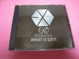   EXO K Digital Single Album WHAT IS LOVE PROMOTION CD Not for Sale Rare