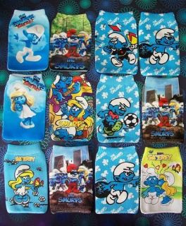   Smurfs, Papa Smurf, Smurfette, Hefty Smurf, Mobile/Cell Phone Socks