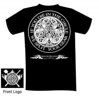 If You Die In The Circle Celtic Drumming Shirt