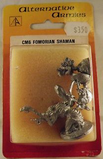   Armies FOMORIAN SHAMAN CM6 Miniatures Celtic Myth Series 1991 Minis