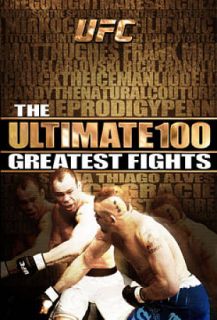 Ultimate Fighting Championship The Ultimate 100 Greatest Fights DVD 