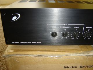Dayton Audio SA1000 Subwoofer Amplifier 1000 Watt Sub Amp