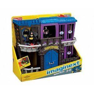 Fisher Price Imaginext GOTHAM CITY JAIL Super Friends CHECK out our 
