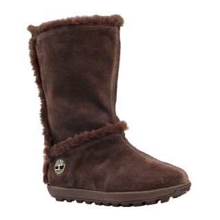   Womens Mukluk Pull On Boot with Faux Fur Lining Tan Chamois